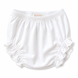 Girl Pink Dot Diaper Cover