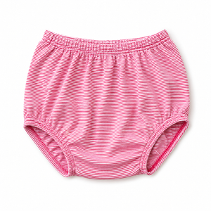 Red Stripe Boy Diaper Cover