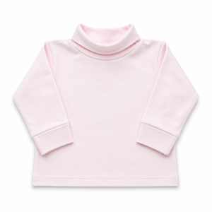 Light Pink Thin Stripe Turtleneck
