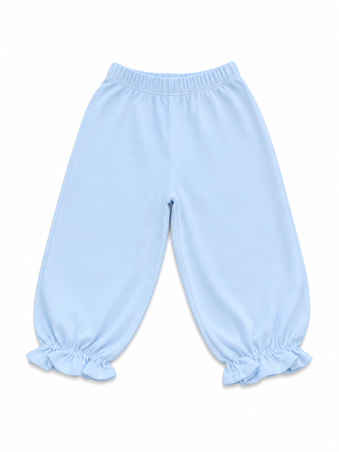 Light Blue Bloomer Pant w/ Ruffle