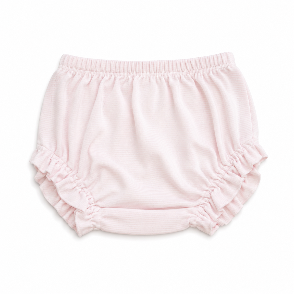 Girl Light Pink Solid Diaper Cover