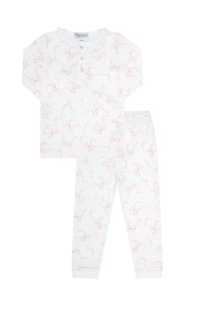 Charming Bows Print Pajamas (Baby)