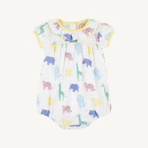 Wittle Wild One Ramona Ruffle Bubble