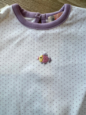 Lavender Dot Fish Bubble