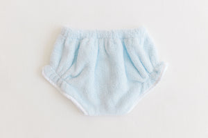Blue Terry Diaper Cover
