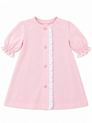 Pink/White Blank Knit Daygown