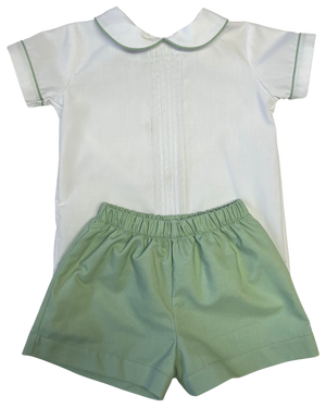 Sage Boy Short Set