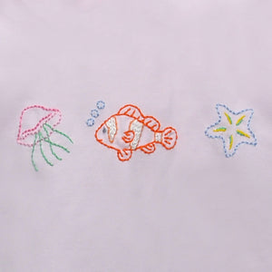 Ocean Charms Pink Emma Blouse