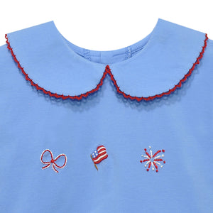 Red, White & Blue Emma Blouse