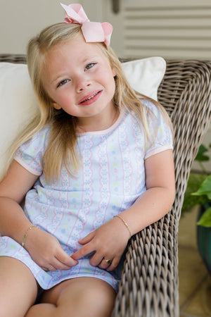 Blue Floral Play Dress
