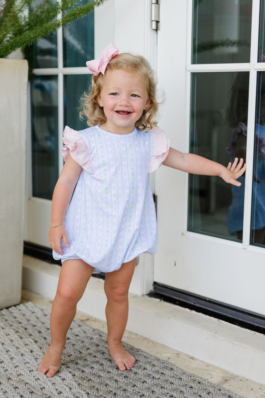 Floral Scallop Blake Bubble