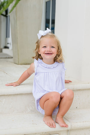 Light Blue Stripe Rosie Bubble