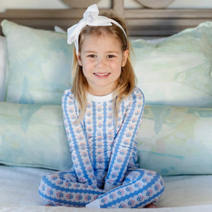 Harvest Ribbon Floral Ava Pajama Pant Set