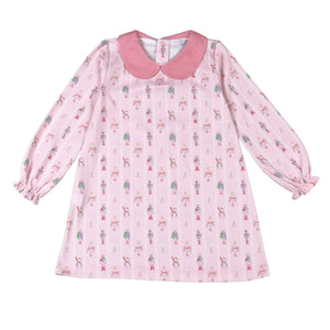 Pink Nutcracker Pima Dress