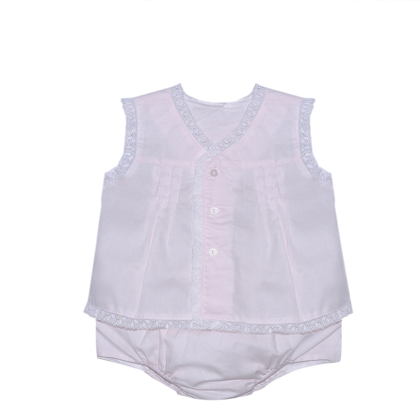 Pink Dylan Diaper Set