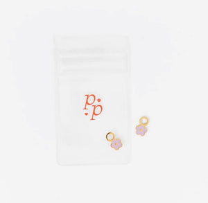 Petite Flower Charm Earrings