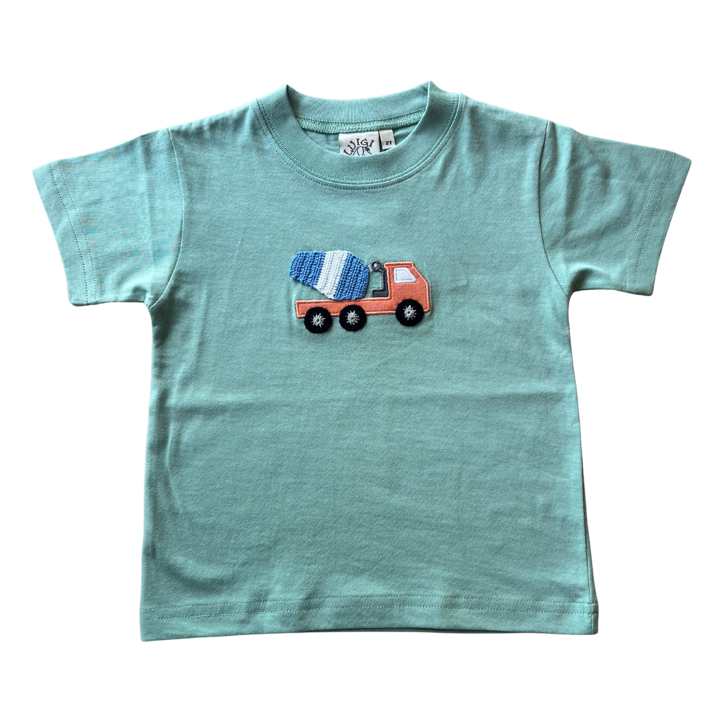 Green Cement Mixer SS Tee