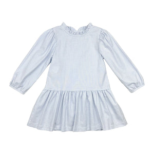 Blue Check Layla Dress