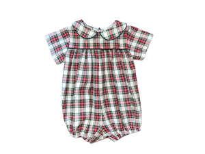 Red/Green Plaid Andrew Bubble