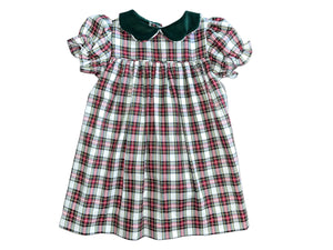 Red/Green Plaid Christy Dress