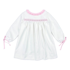 White Cord Christy Dress