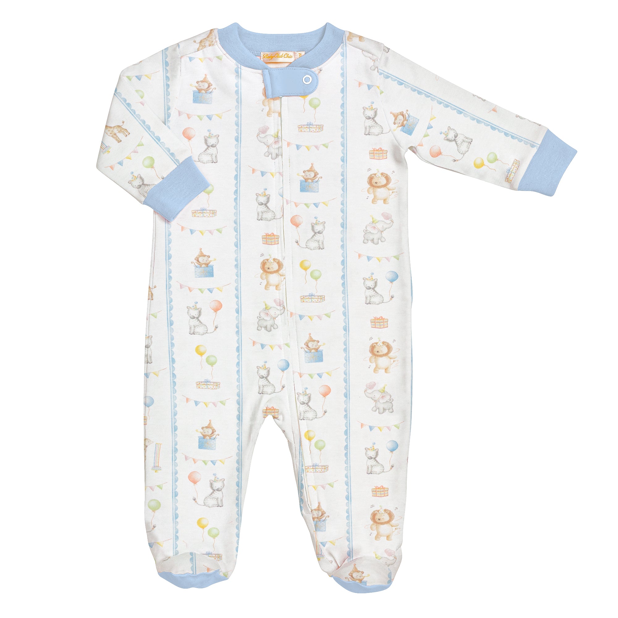 Sweet Sparkle Zipped Footie