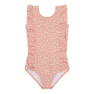 Girls Melone Floral Ruffle One Piece