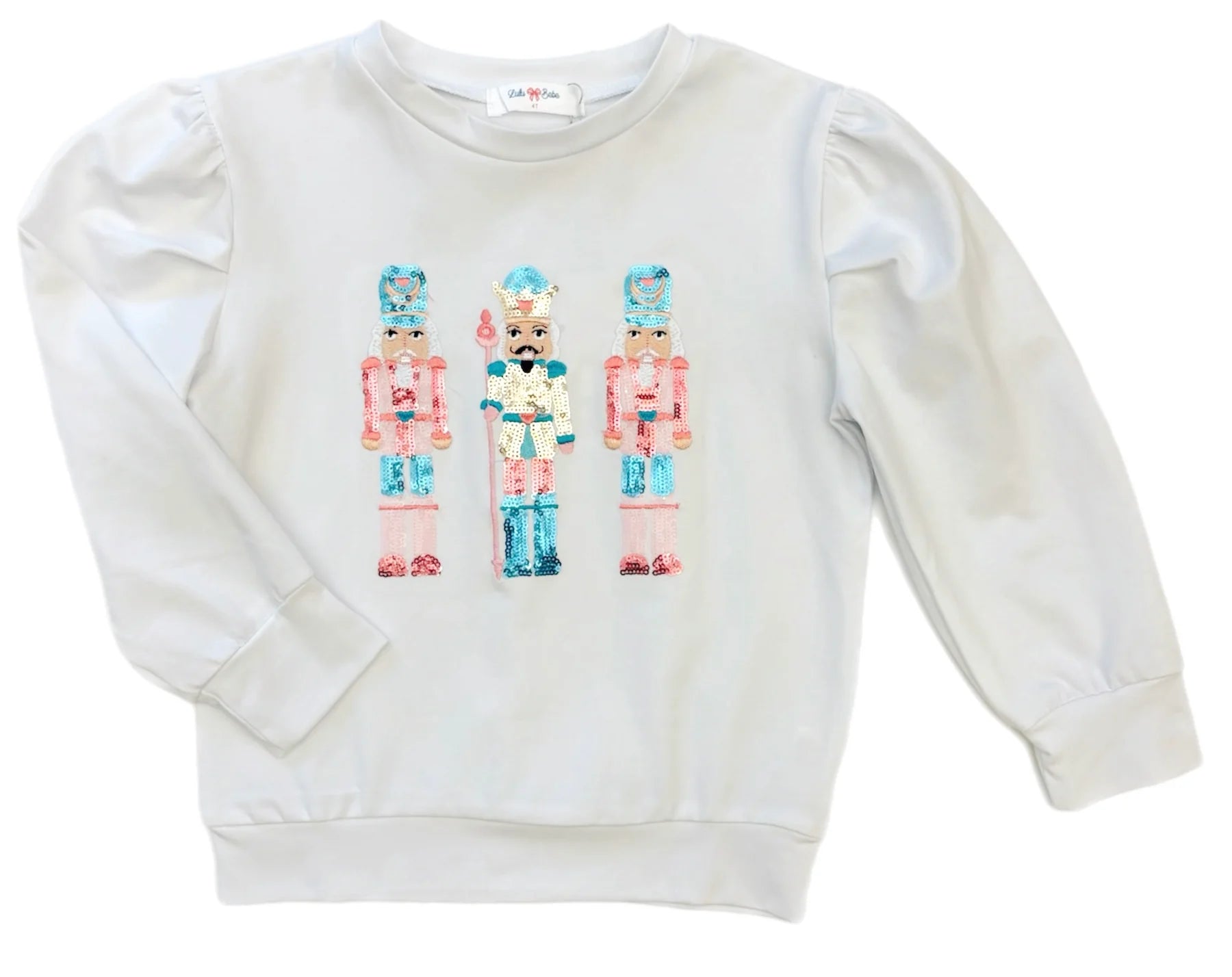 Lily Sequin Nutcracker Top