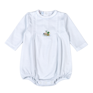 Blue Mallard Duck Pima LS Bubble