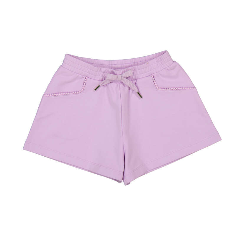Purple Chenille Shorts