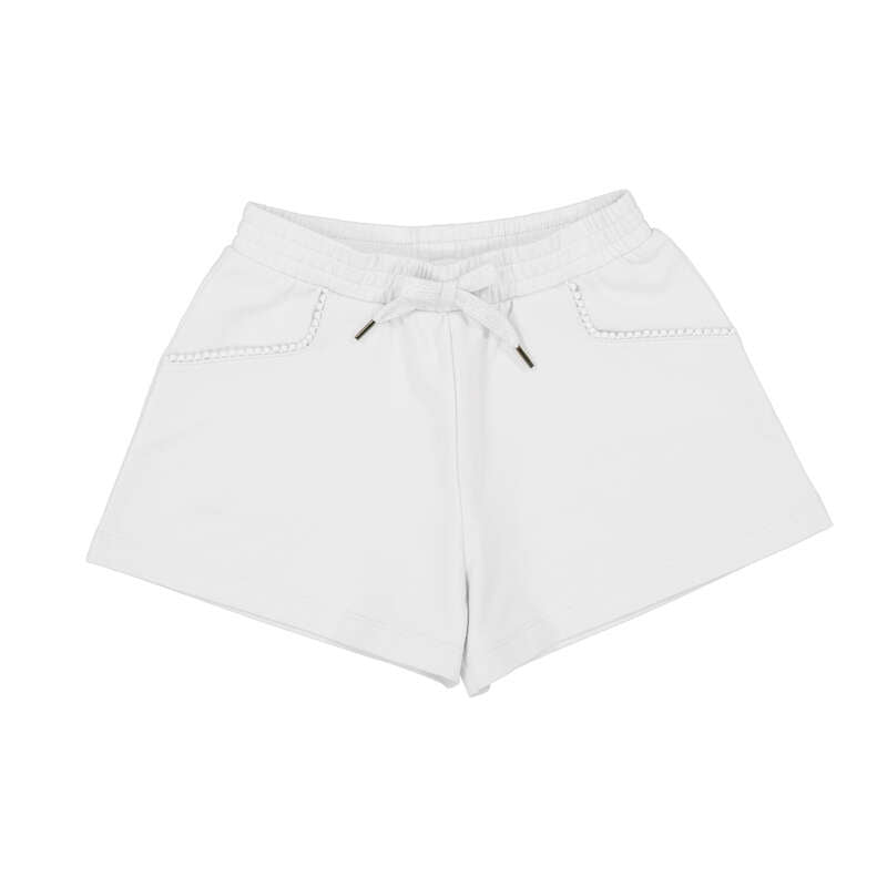 White Chenille Shorts