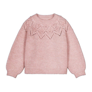 Light Pink Detailed Sweater