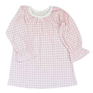 Blush Gingham Grace Dress
