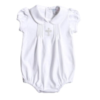 Holy Cross Girl Hand Emb Pima Bubble