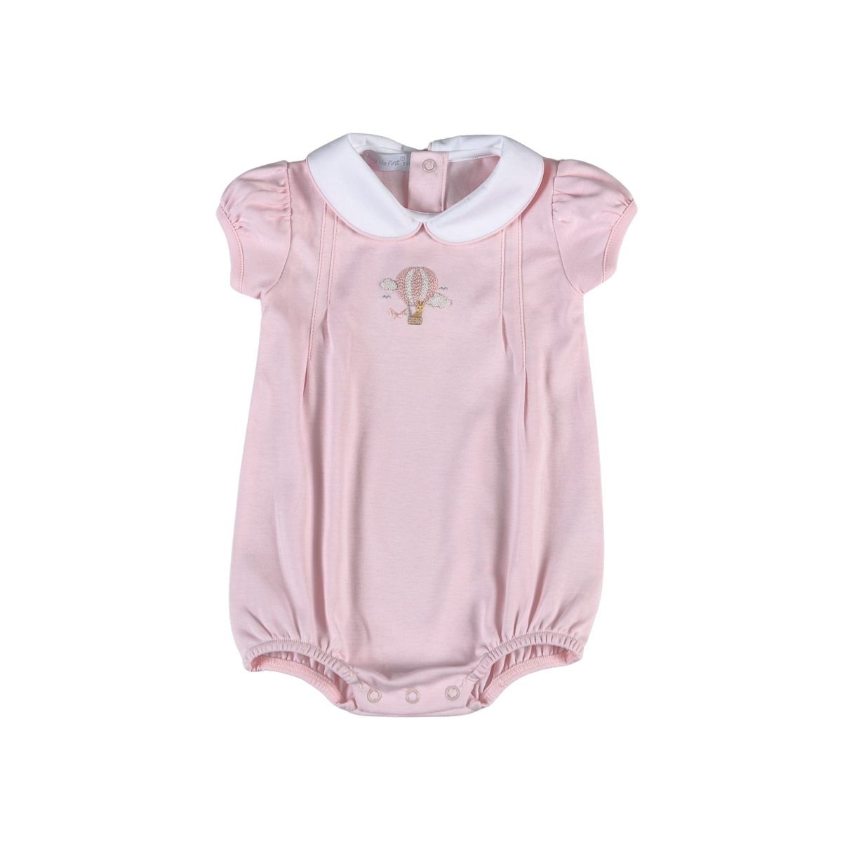 Pink Giraffe in the Sky Hand Emb Bubble