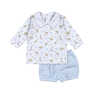 Howdy Baby Pima Diaper Cover Set (Baby)