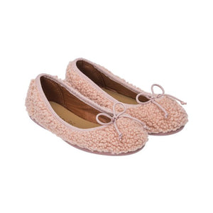 Shearling Ballerina Flat