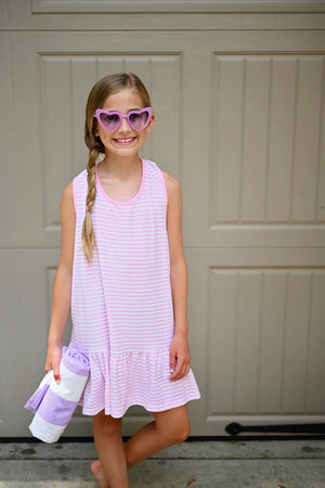 Pink Terrycloth Coverup