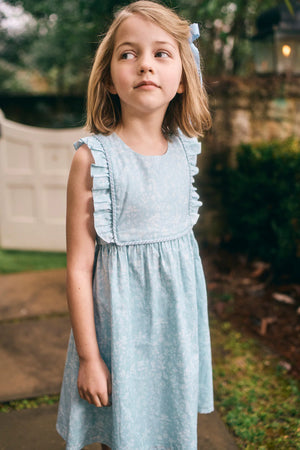 Cloud Floral Elizabeth Dress