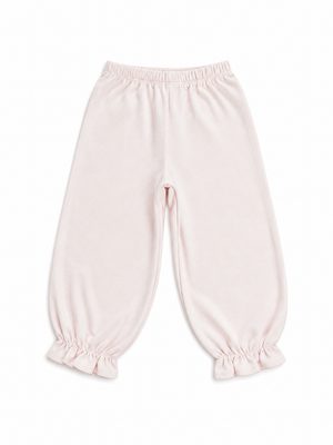 Light Pink Stripe Bloomer Pant w/ Ruffle