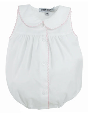 White Bubble w/ Pink Trim Bubble