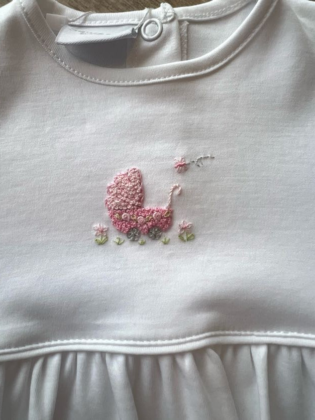 Pink Baby Carriage Bubble