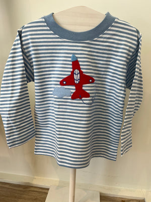 Long Sleeve Stripe T-Shirt (Toddler)