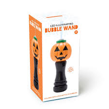 Jack-o-Lantern Bubble Wand Blower