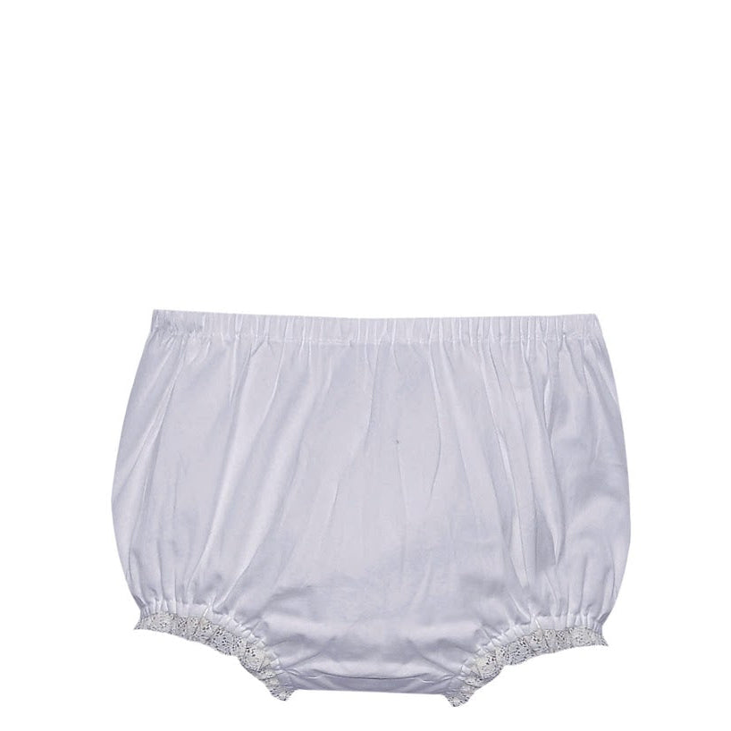 White Landon Diaper Cover