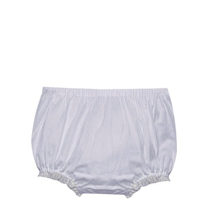 White Landon Diaper Cover
