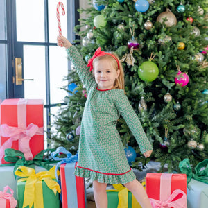 Carlin Candy Cane Lane Dress (Big Kid)