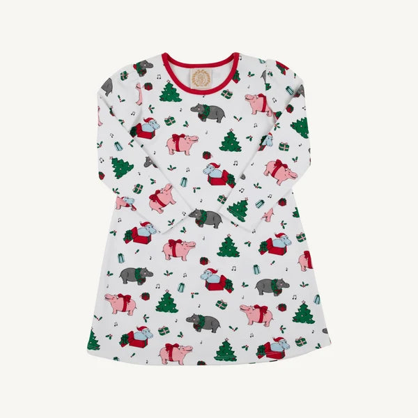 I Want a Hippopotamus LS Penny's Play Dress
