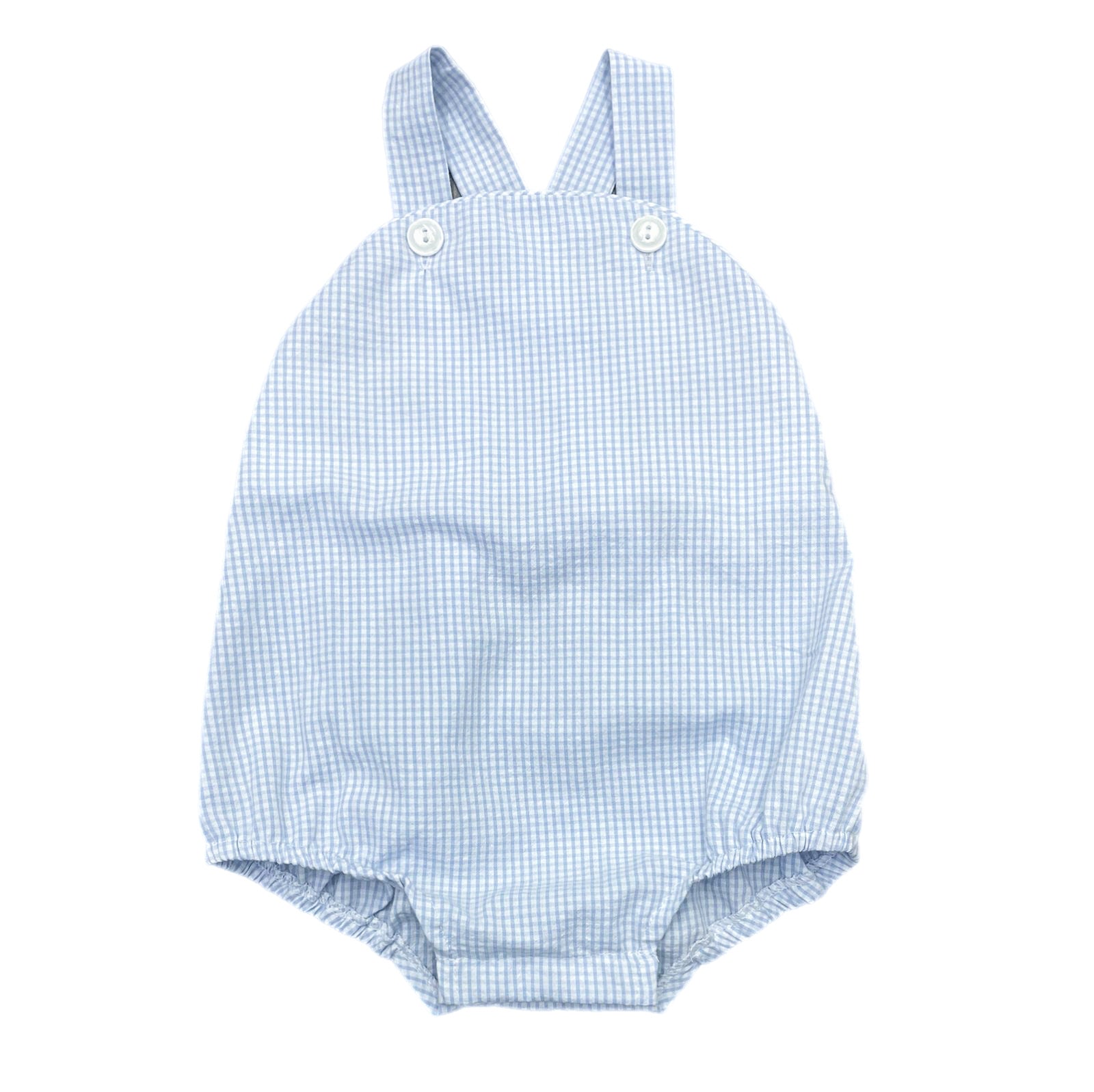 Louie Mini Blue Seersucker Bubble