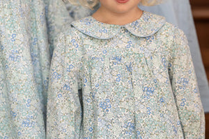 Betsy Bloomer Set - Lt Blue Floral (Baby)